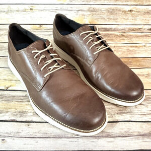 Cole Haan Grand 360 Mens Brown Leather Lace Up Causal Oxford Shoes Size 11M